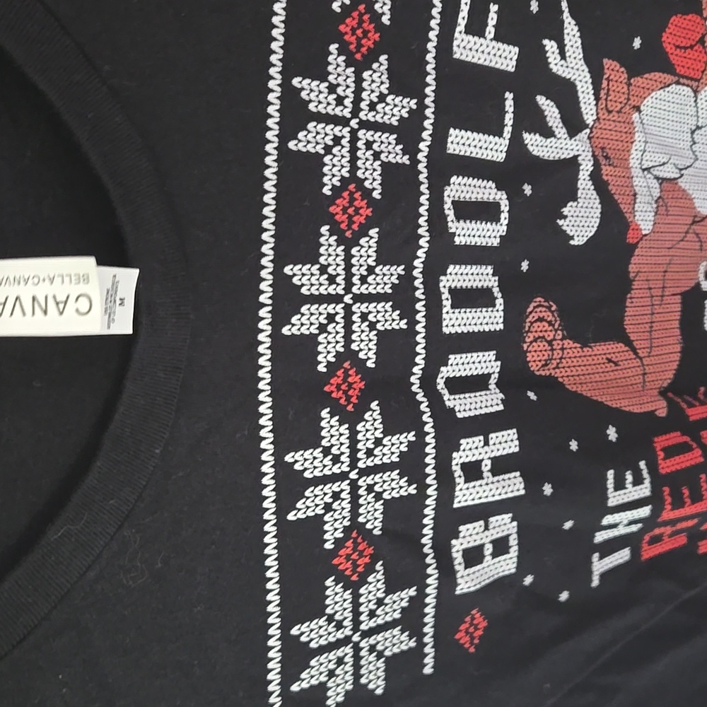 Canvas Black Brodolf Graphic T-Shirt - Picture 5 of 7